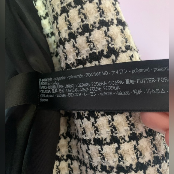 Double-breasted check blazer by Massimo Dutti - Picture 6 of 9